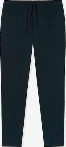 Pantalon de pyjama 'Mix + Relax' SCHIESSER en bleu : devant