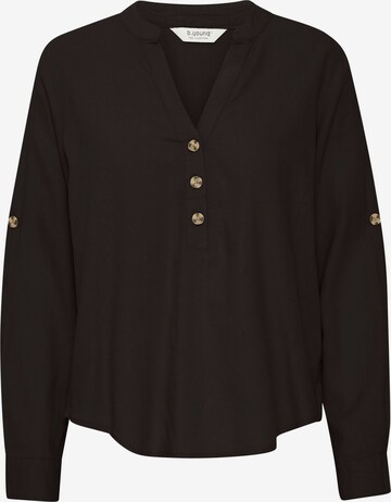 b.young Blouse ' Alakka ' in Zwart: voorkant