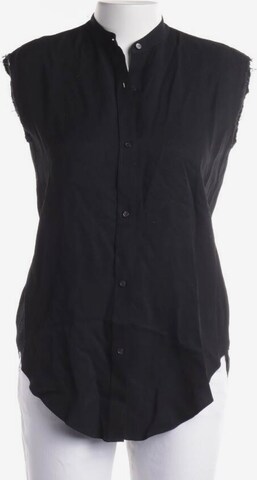 HELMUT LANG Top / Seidentop S in Schwarz: predná strana