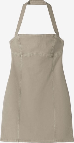 Bershka Dress in Brown: front