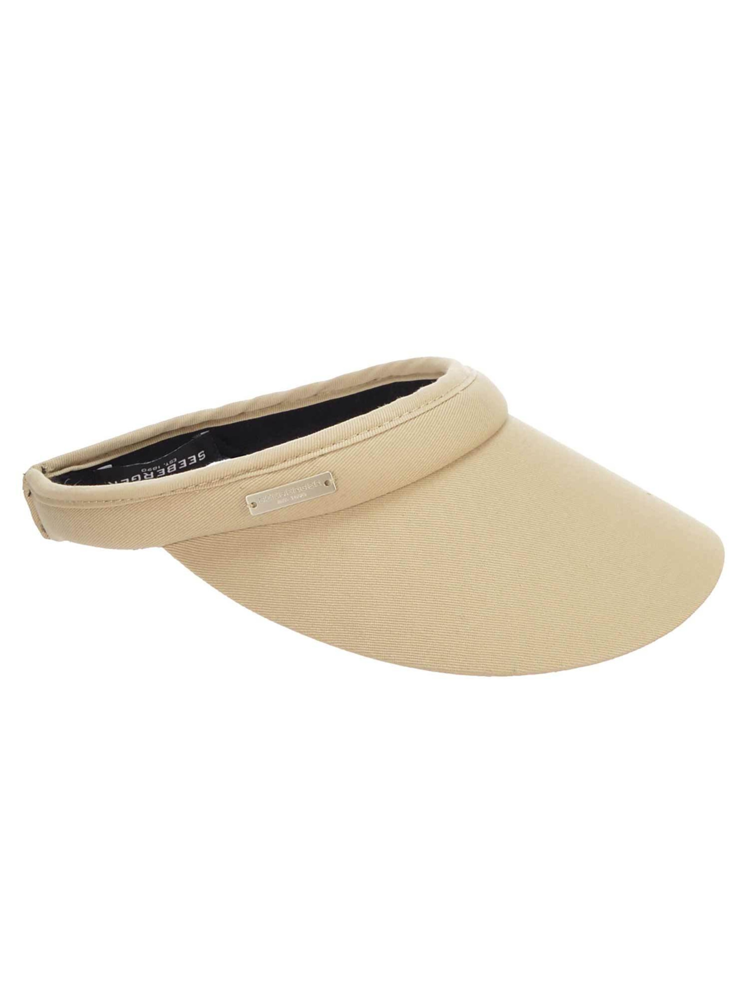 Seeberger Hut 'Visor'‌‌‌‌‌ in Beige: Vorderseite