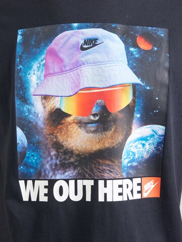 Nike Sportswear Tričko – černá