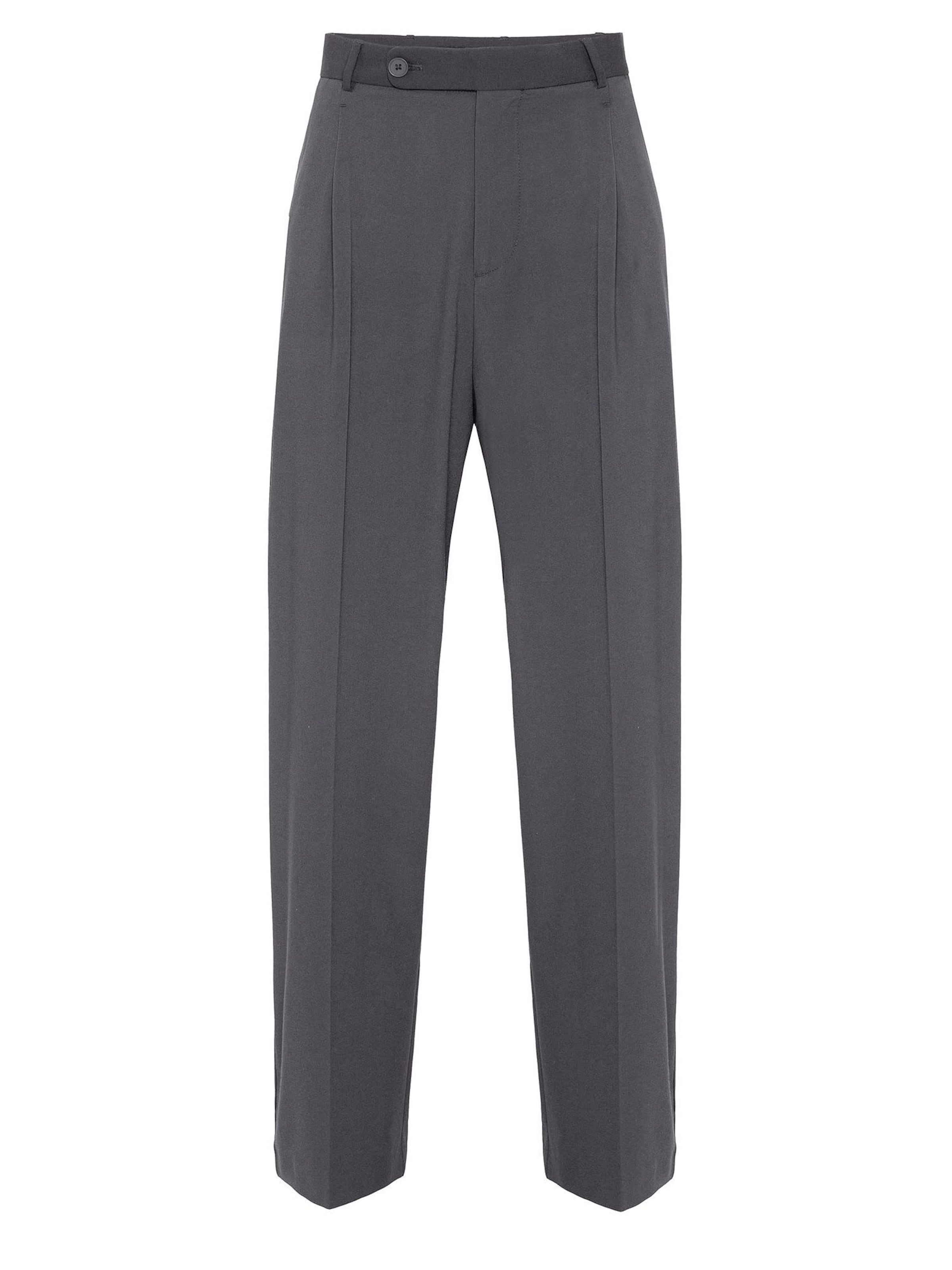 Antiochregular Hlače na crtu - siva boja: prednji dio