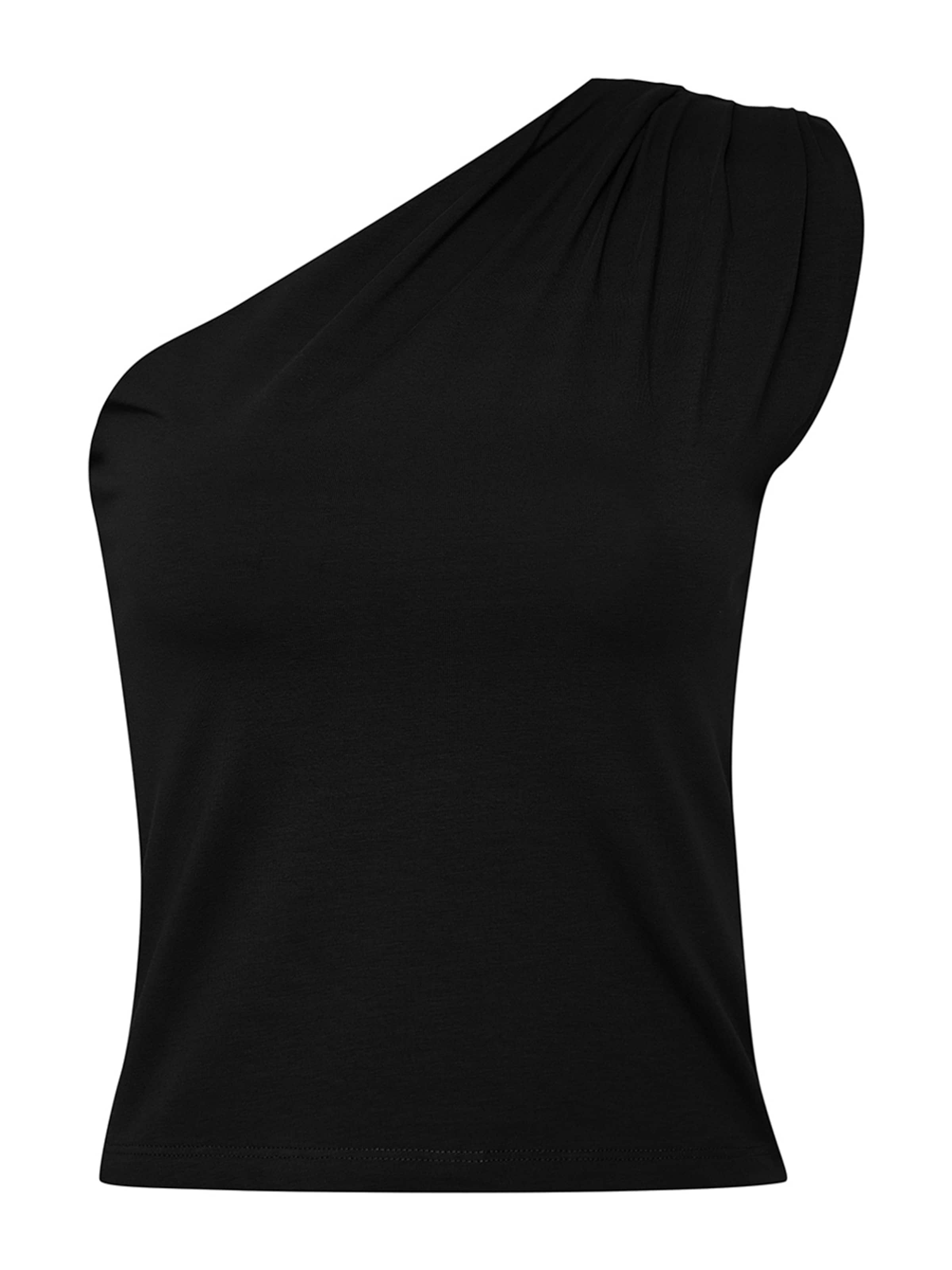 TrendyolTop - crna boja: prednji dio