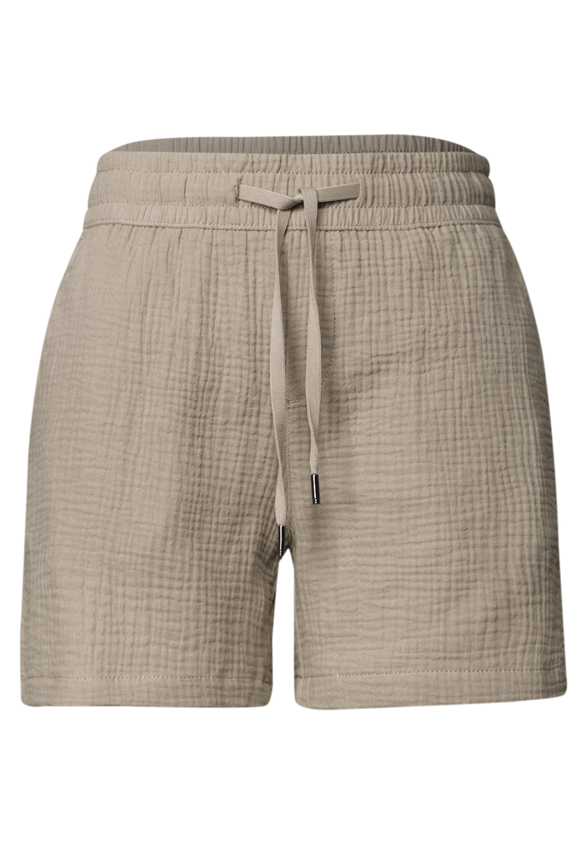 STREET ONE Loose fit Pants in Beige: front