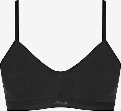 SLOGGI Rintaliivi 'Ever Ease' värissä hopeanharmaa / musta, Tuotenäkymä