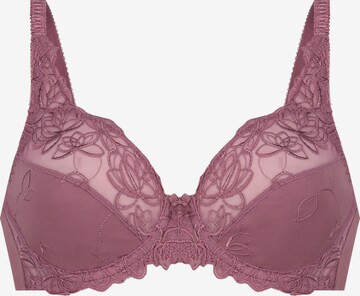 Hunkemöller T-shirt Bra 'Diva' in Purple: front