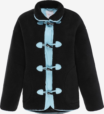 Veste mi-saison IZIA en noir : devant