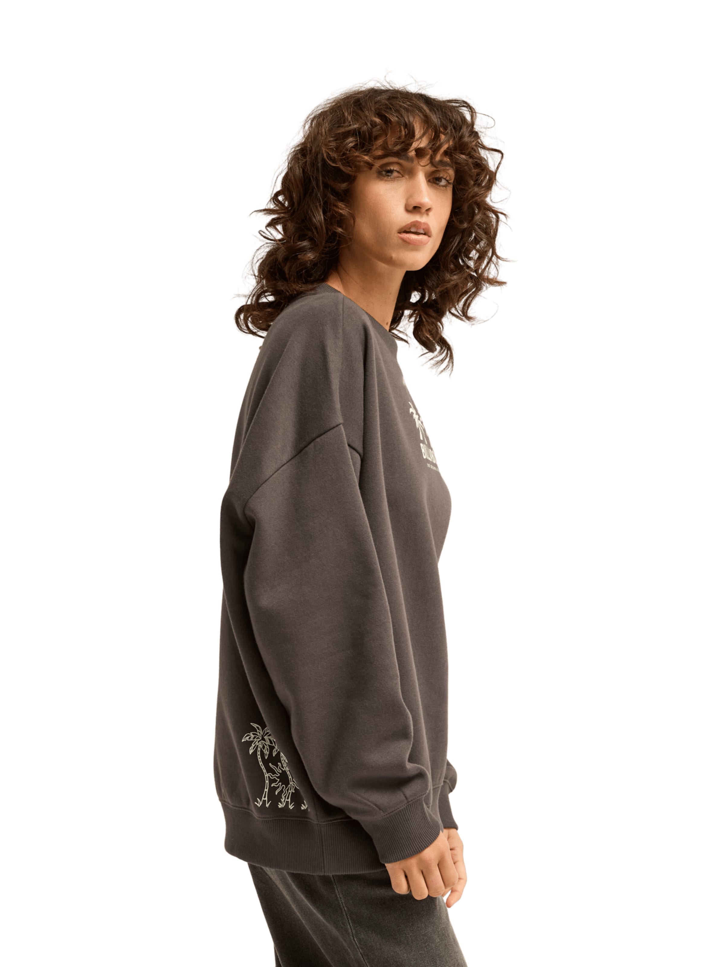 BILLABONGSweater majica 'LIGHT IN SUN' - crna boja