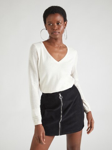 BONOBO Sweater in White: front