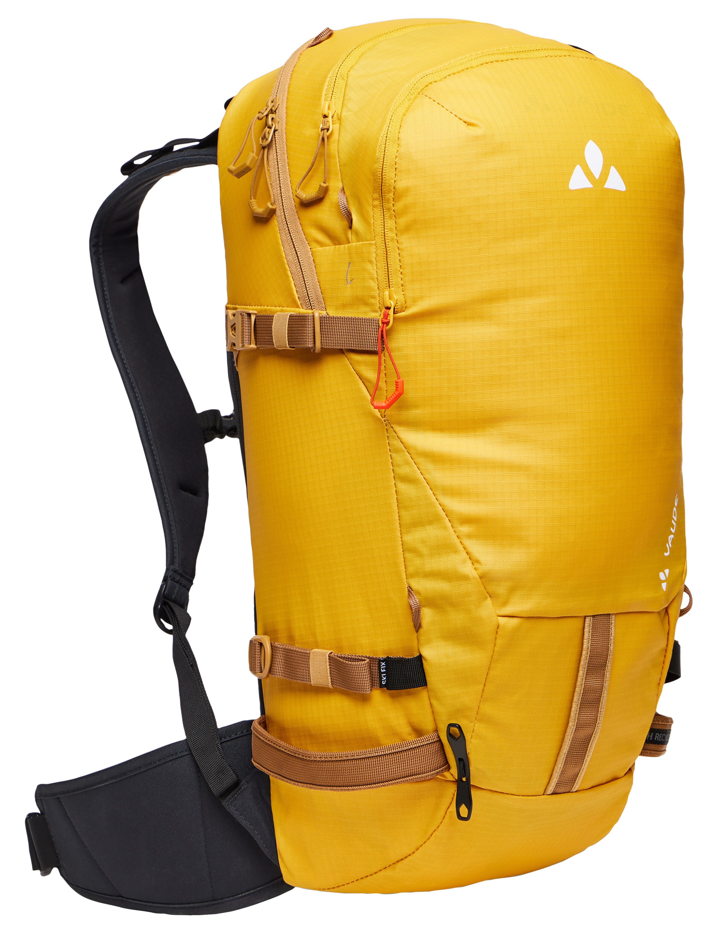VAUDE Sports backpack in Yellow: front
