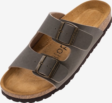 Palado Mules 'Palado Korfu Matt' in Grey: front