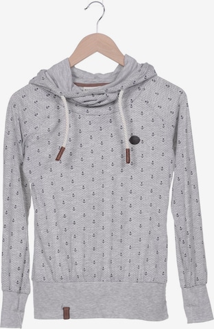 naketano Sweatshirt & Zip-Up Hoodie in XS in Grey: front