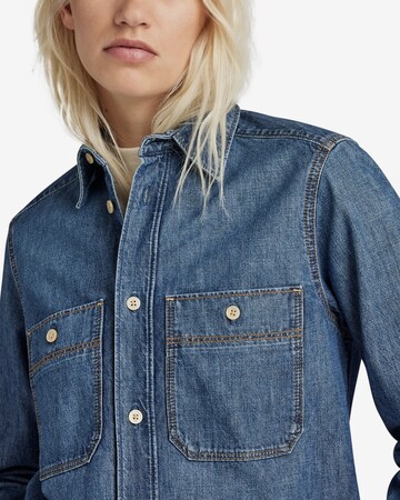 Chemisier G-Star RAW en bleu