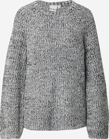 Pulover 'IHDAFODIL' de la ICHI pe negru: față