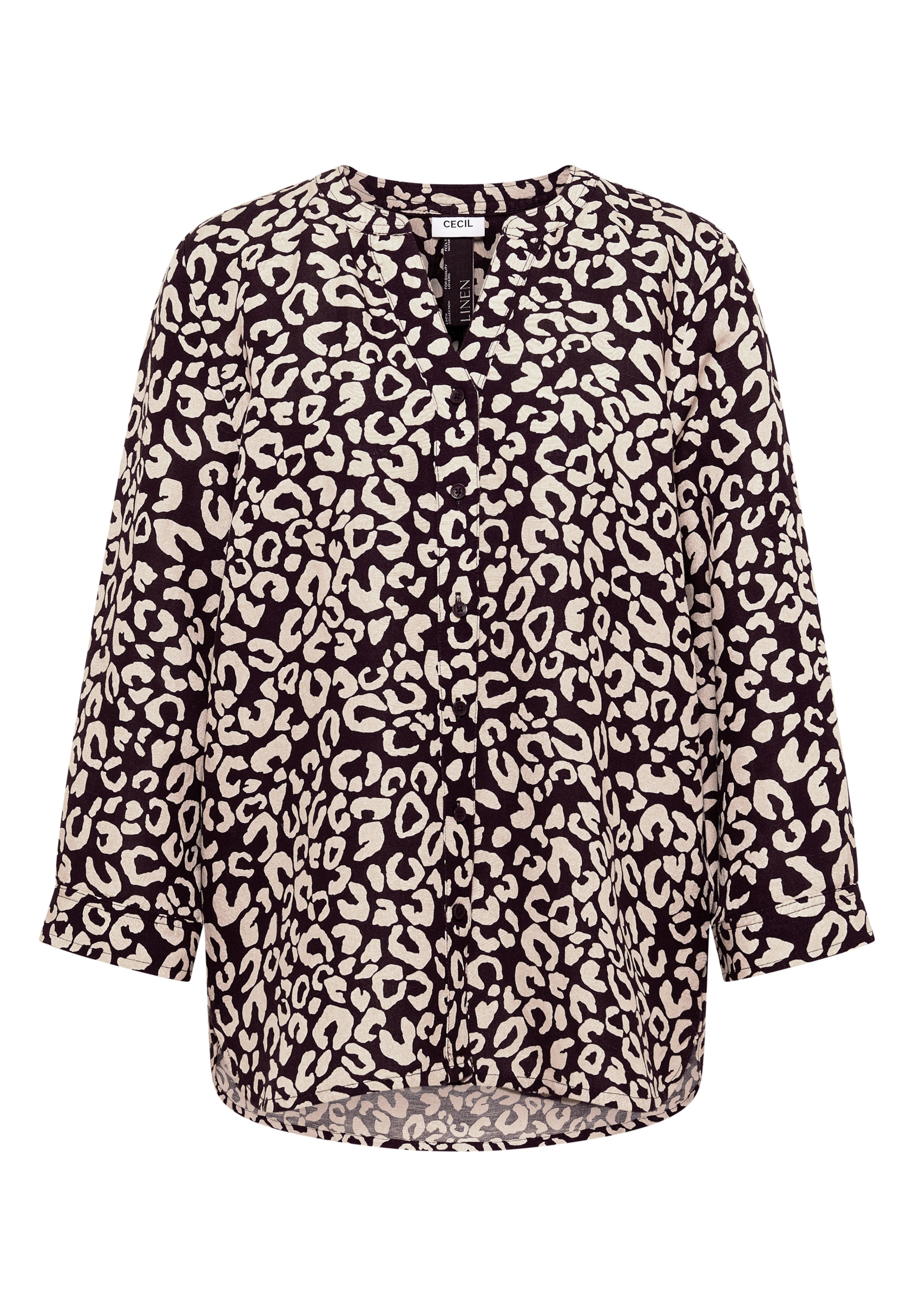 CECIL Bluse in Braun: Vorderseite