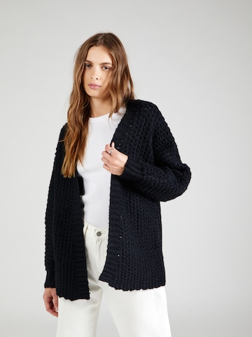 Molly BRACKEN Knit Cardigan in Black: front