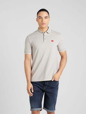 HUGO Red Poloshirt 'Deresino' in Grau: predná strana