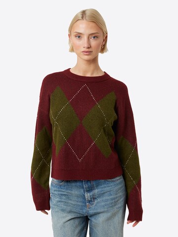 Pullover di BRAVE SOUL in rosso: frontale
