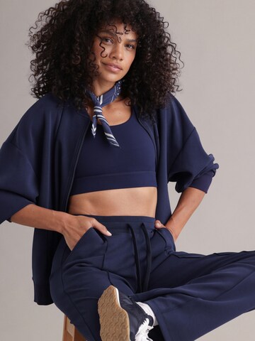 Hey Honey Athletic Jacket 'Bomber' in Blue