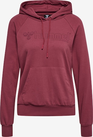 Hummel Sportief sweatshirt 'NONI 2.0' in Rood: voorkant