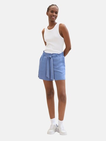 TOM TAILOR DENIM Regular Shorts in Blau