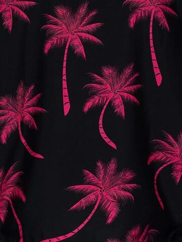 King Kameha Schal 'Palmshadow' in Rot