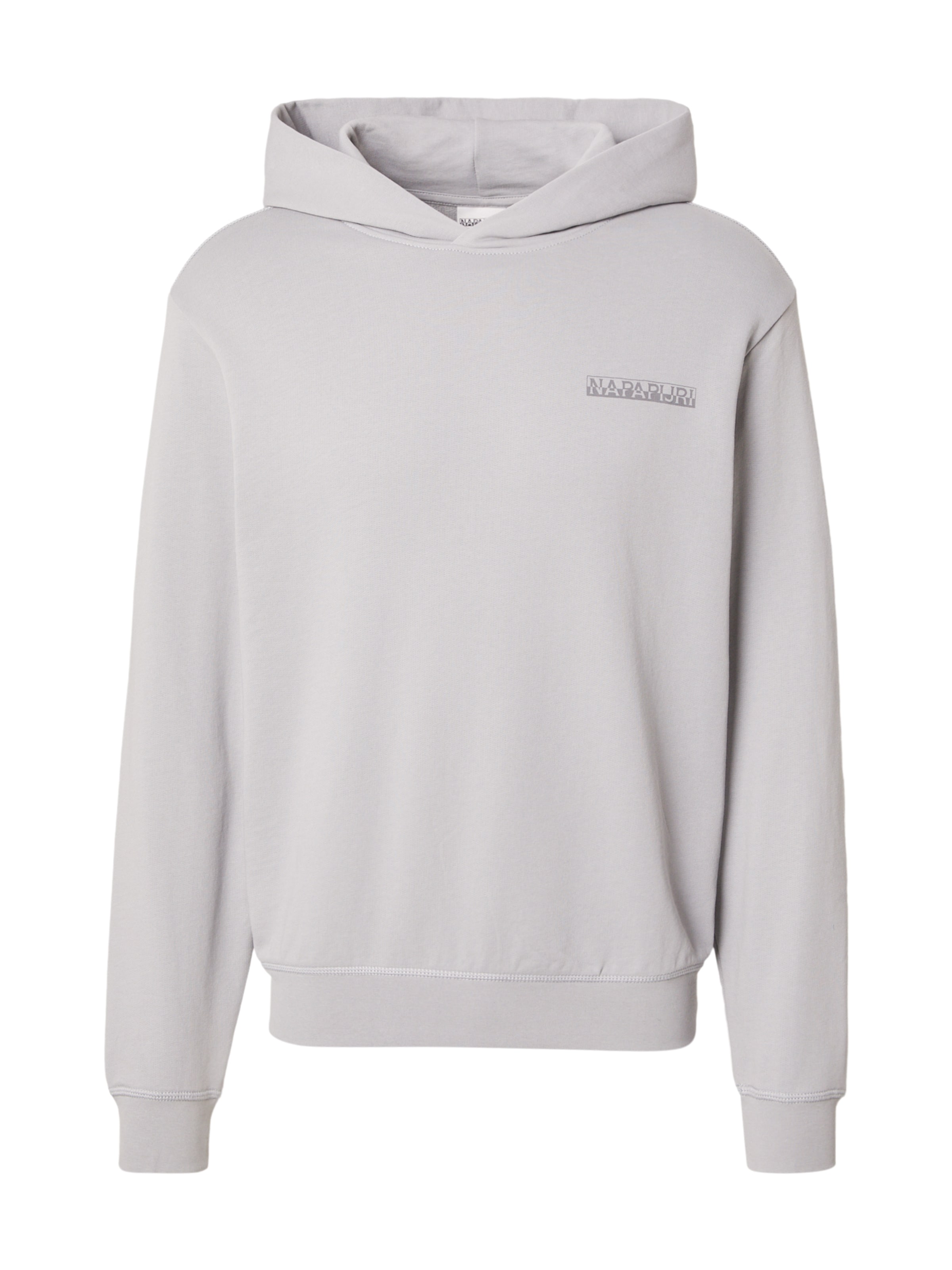 NAPAPIJRI Sudadera 'BENAR' en gris claro / gris oscuro, Vista del producto