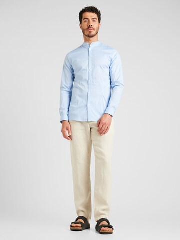 JACK & JONES - Ajuste estrecho Camisa 'LAPARMA' en azul