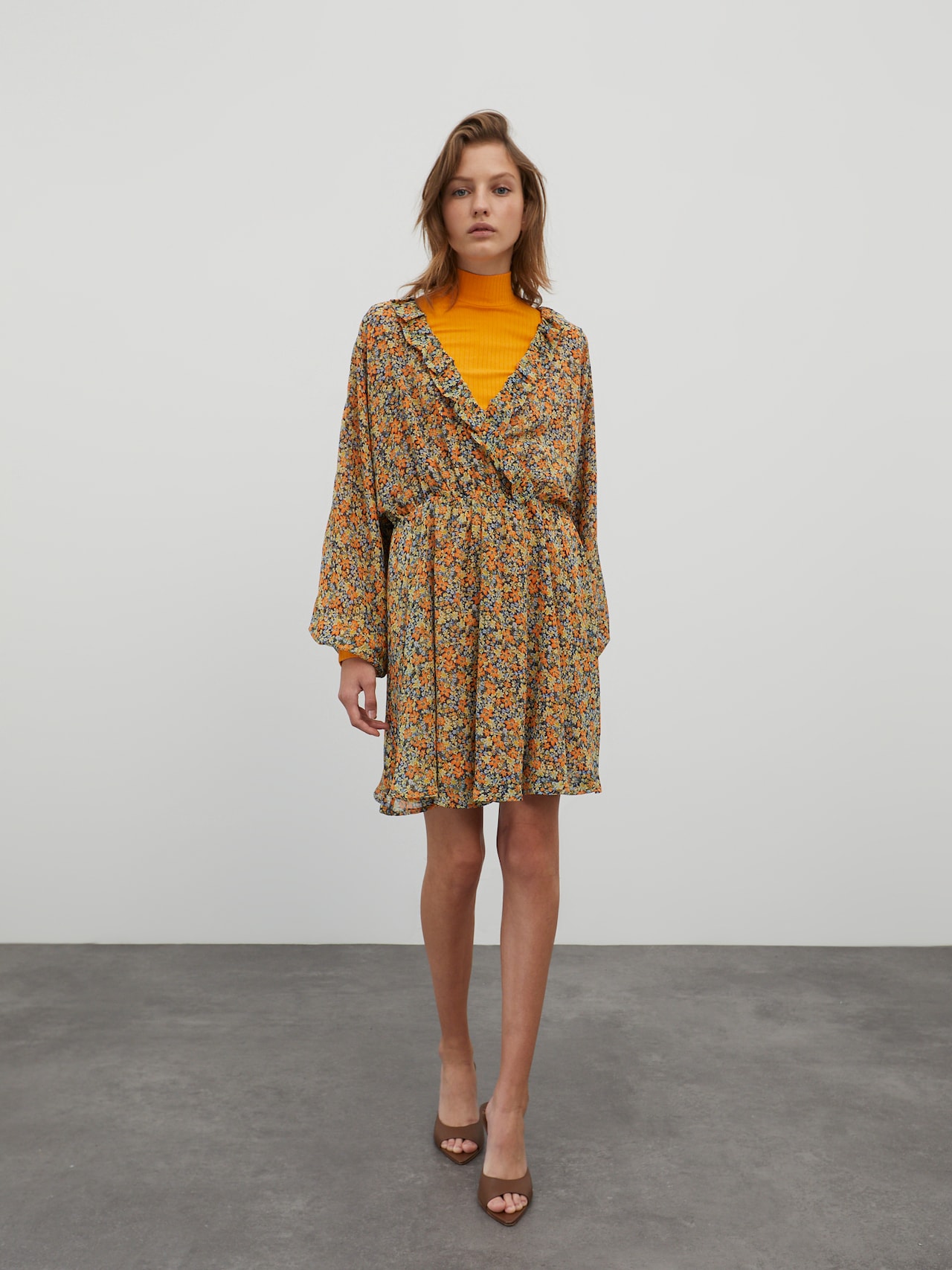 EDITED Produits Robe 'Katinka' mélange de couleurs