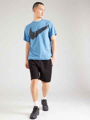 NIKE Koszulka funkcyjna 'Hyverse Swoosh' w kolorze niebieski