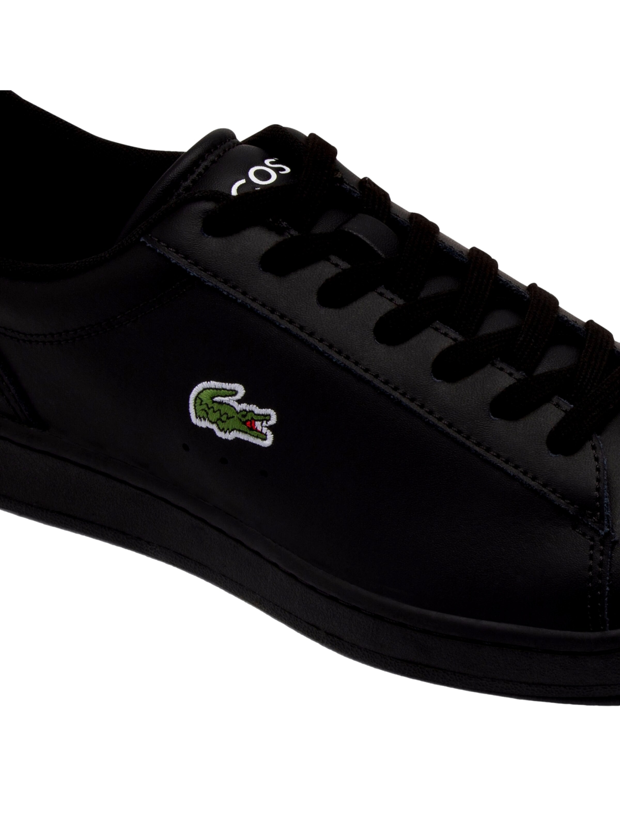 LACOSTE - Sapatilhas baixas 'Carnaby Set' em preto