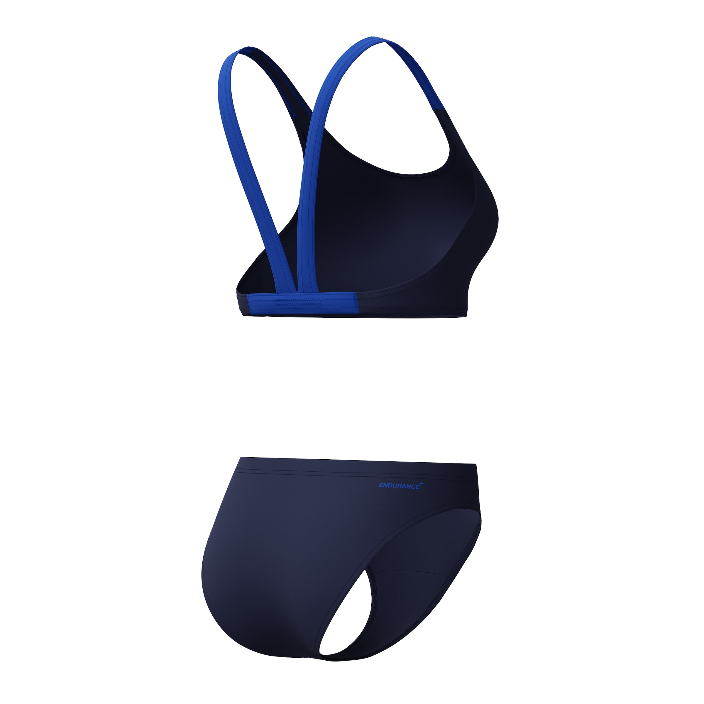 SPEEDO Bralette Sports Bikini in Blue