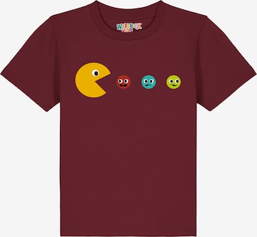 T-Shirt 'Pacmännchen' watabout.kids en rouge : devant
