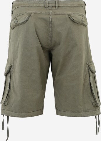 Jack & Jones Plus Regular Cargobroek 'ZEUS' in Groen