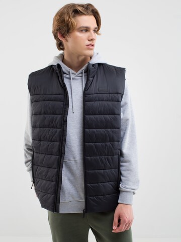 BIG STAR Bodywarmer 'Legelan' in Zwart