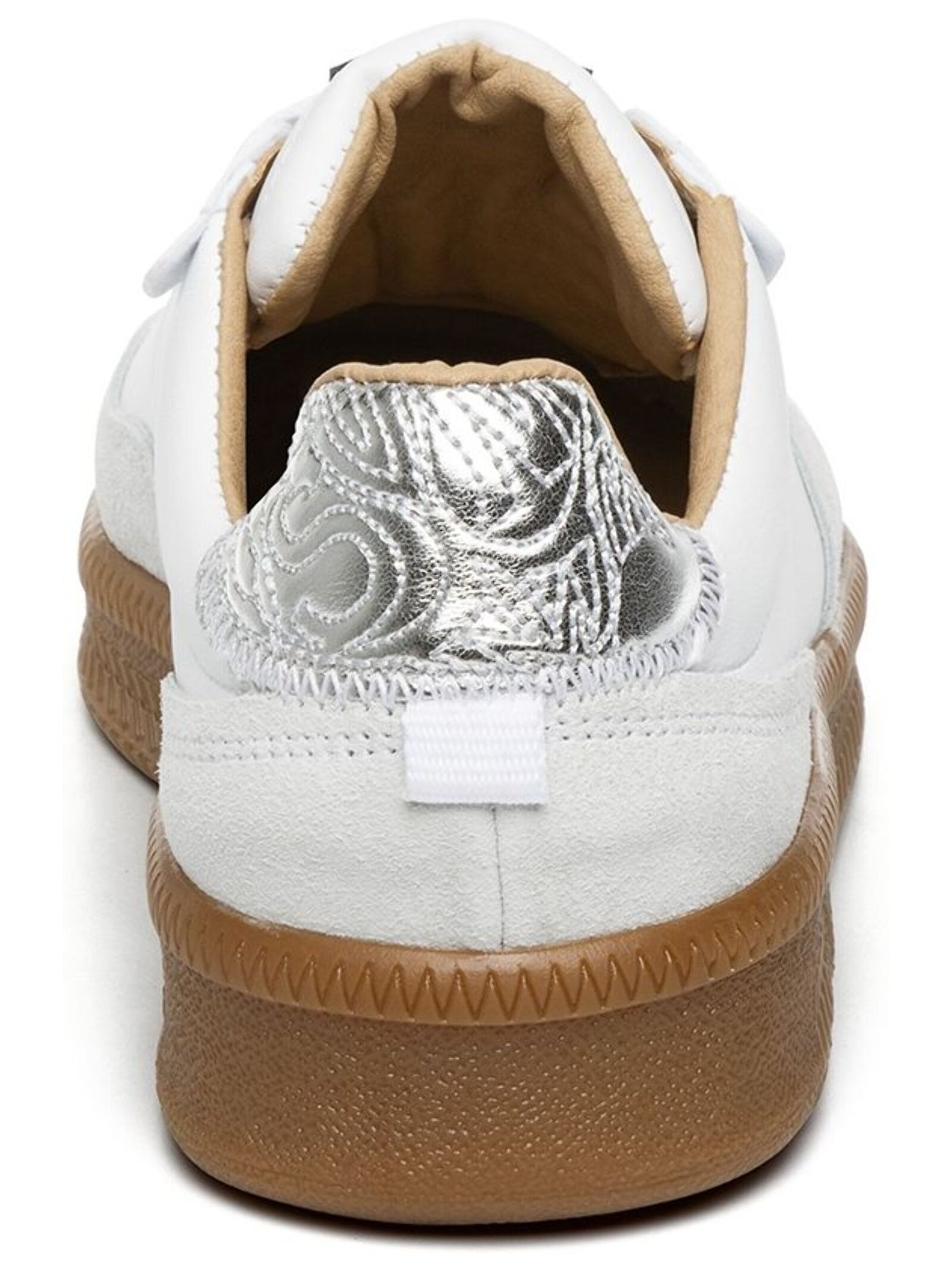 STEVE MADDEN Platform trainers in White
