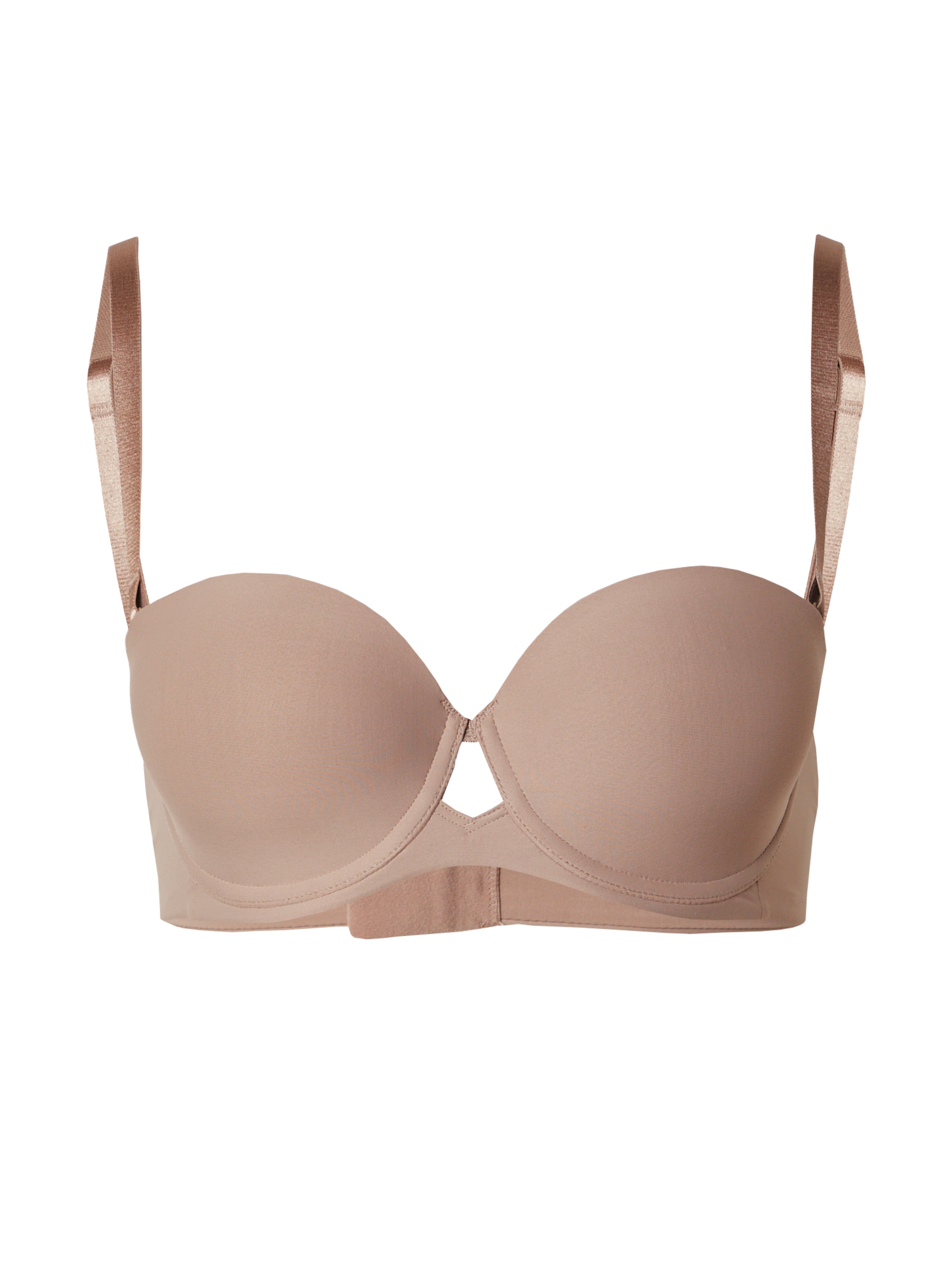 Bustino Reggiseno &#x27;Pure&#x27; di TRIUMPH in marrone: frontale