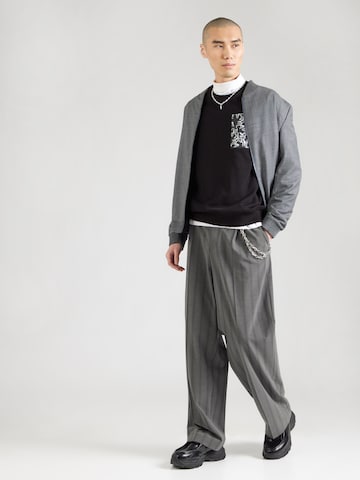 juoda Karl Lagerfeld Megztinis be užsegimo