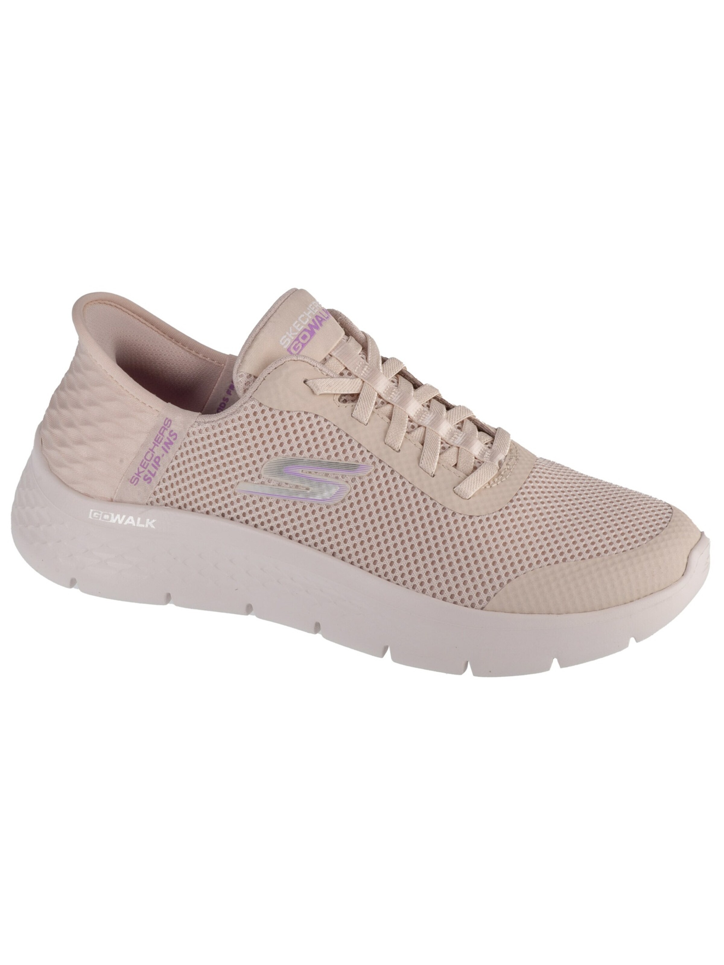 SKECHERS Slip On 'Skechers Slip-Ins: GO WALK Flex - Grand Entry'‌‌ in Beige: Vorderseite