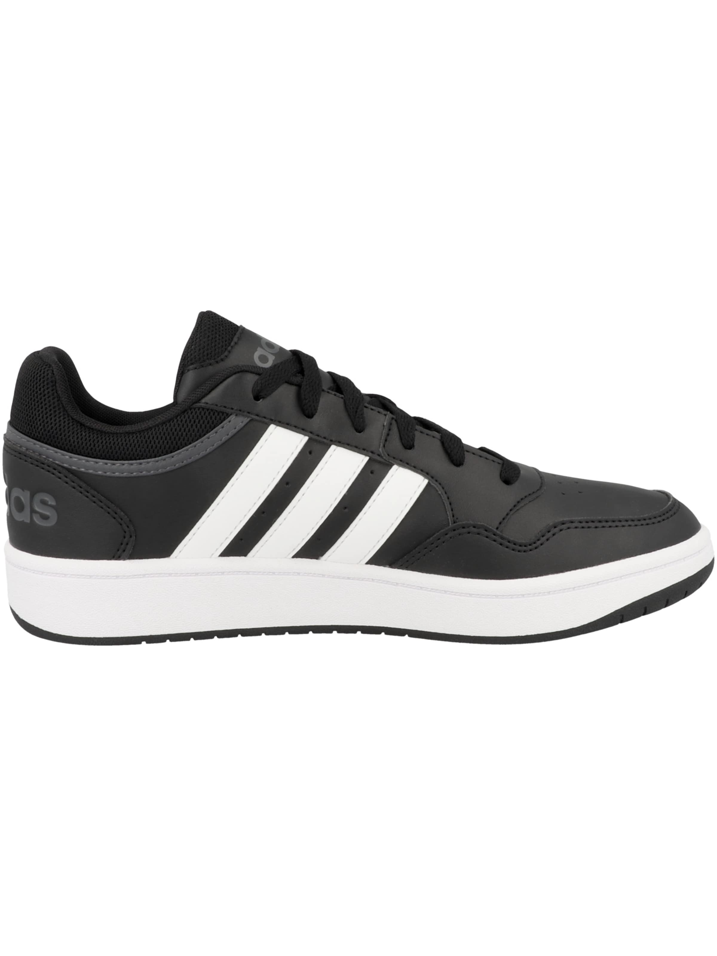 Baskets basses 'Hoops 3.0' ADIDAS SPORTSWEAR en noir