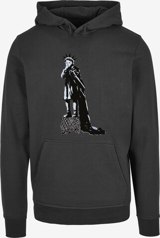 Merchcode Sweatshirt 'Liberty Girl' in Schwarz: predná strana