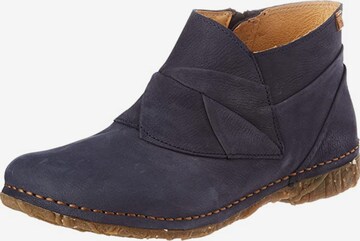 EL NATURALISTA Snowboots in Blauw: voorkant