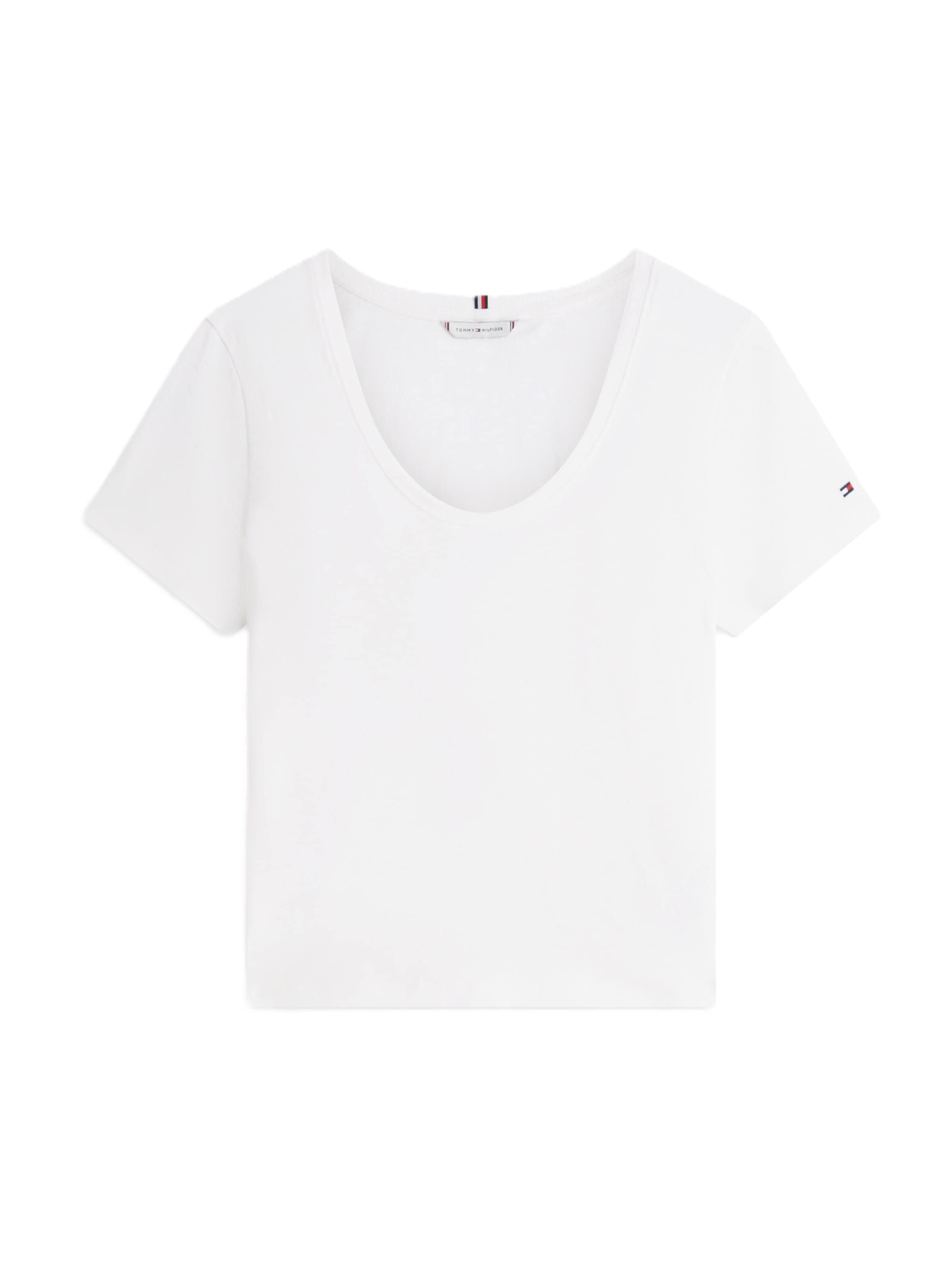 TOMMY HILFIGER Tričko - Biela: predná strana