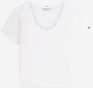 T-shirt TOMMY HILFIGER en blanc : devant