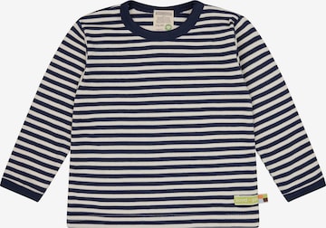 loud + proud Shirt in Blau: Vorderseite