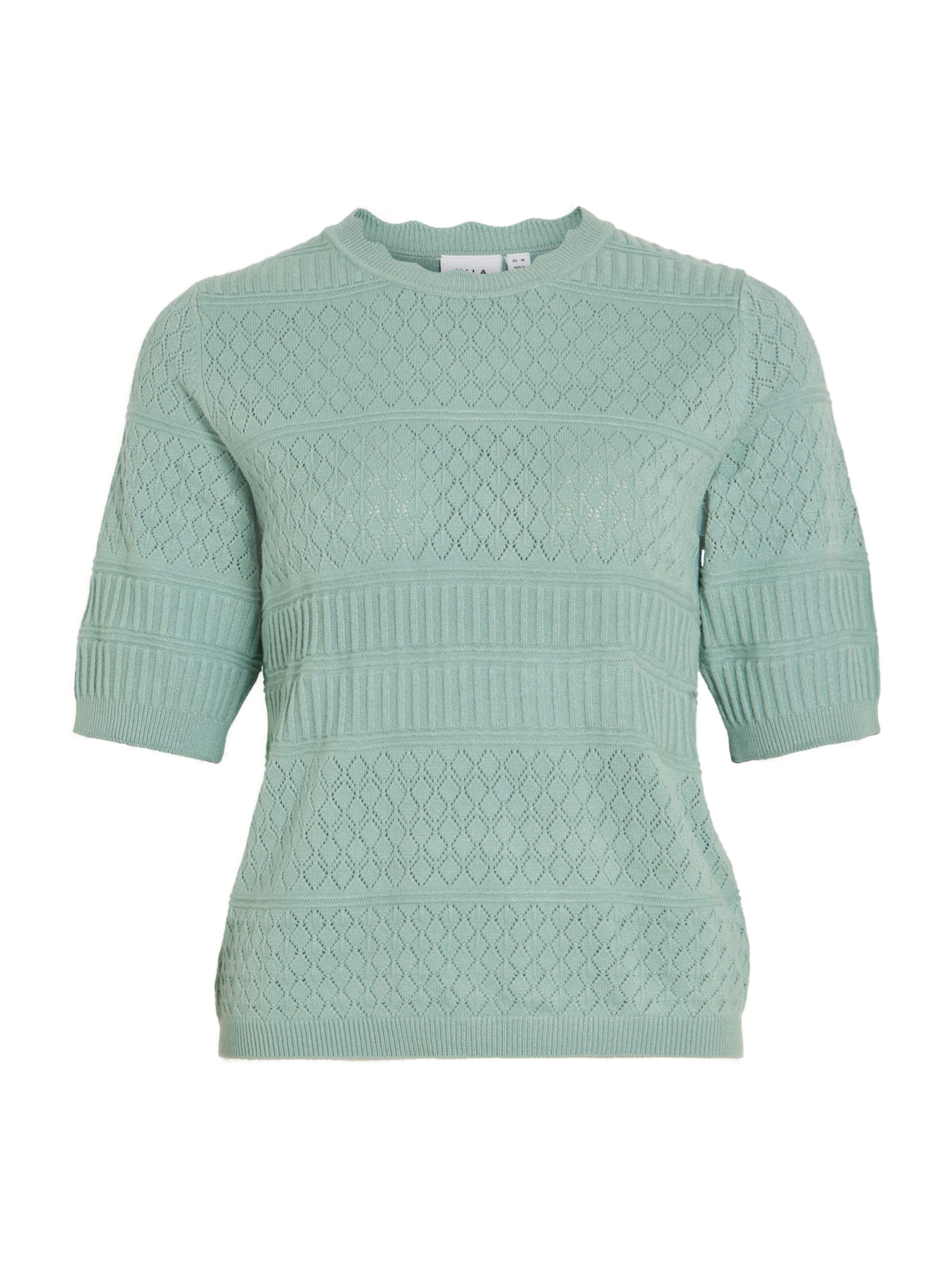 VILA Svetr 'VIMILOS' – zelená: přední strana