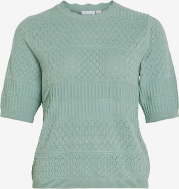 VILA Svetr 'VIMILOS' – zelená: přední strana