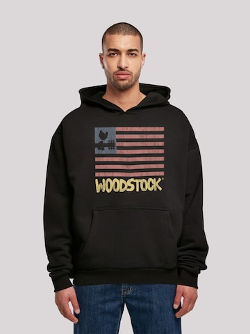 F4NT4STIC Sweatshirt in Schwarz: Vorderseite
