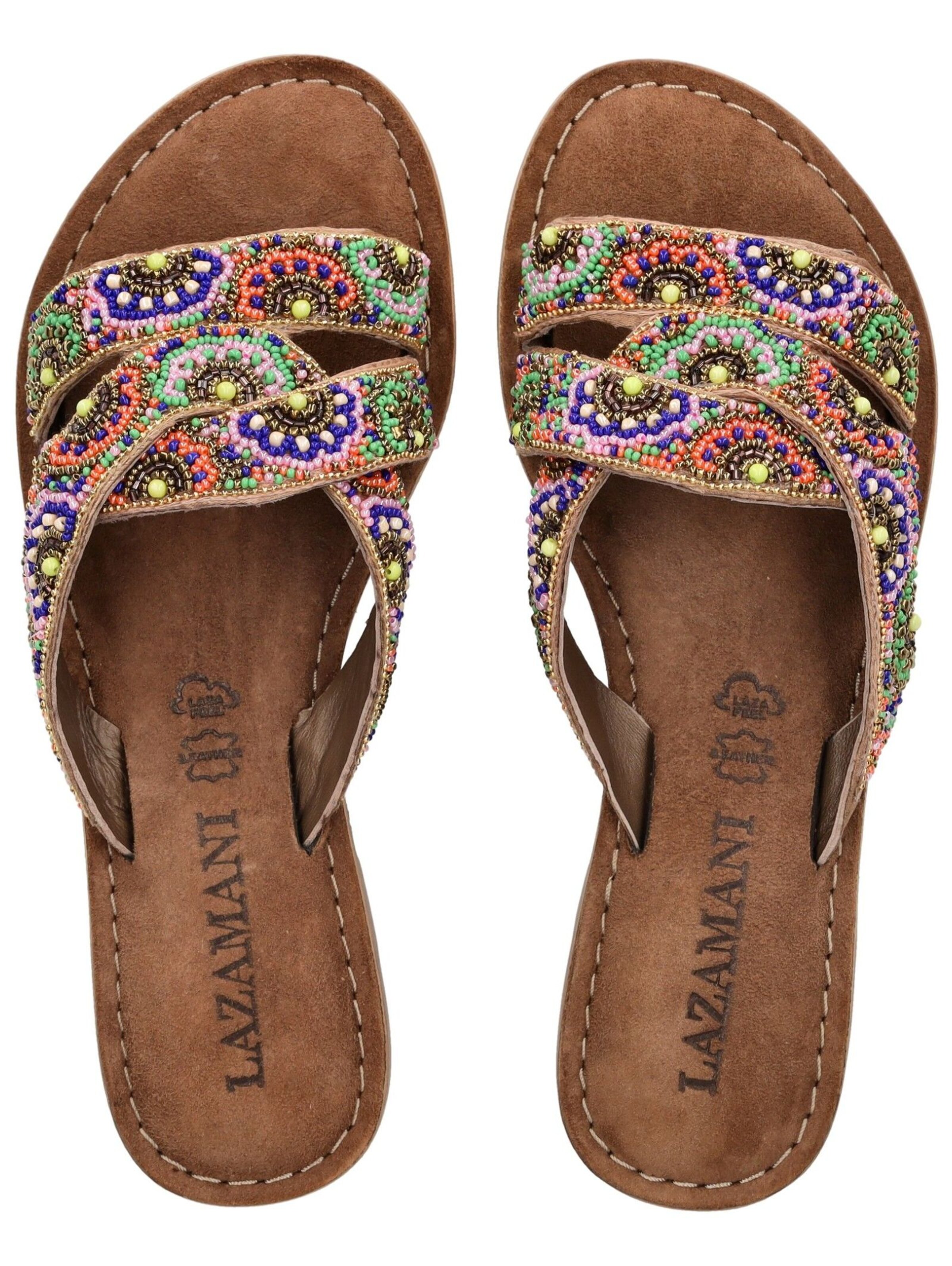 Mule LAZAMANI en marron